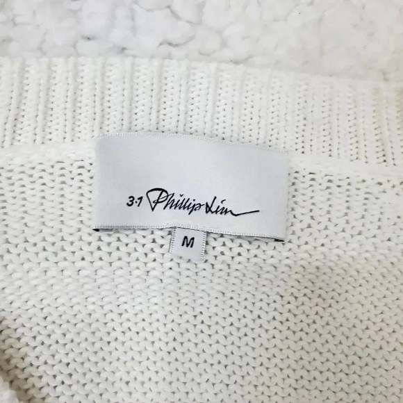 Phillip lim 3.1 Sweater Peach and Beige long sleeve size Medium - Picture 7 of 8